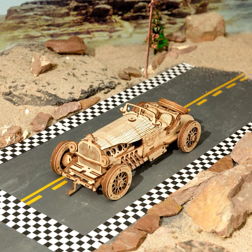 Wooden Model - DIY Car