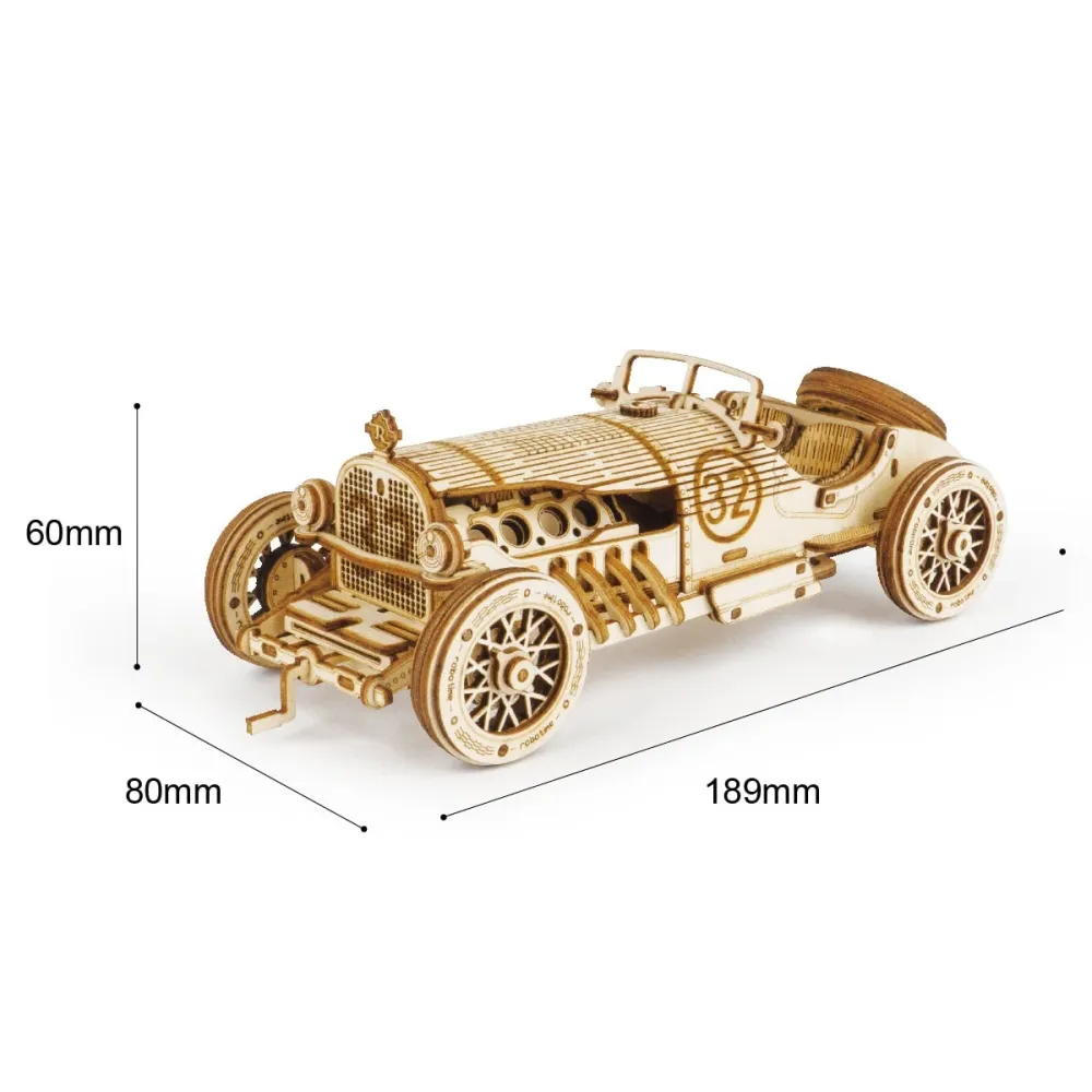 Wooden Model - DIY Car