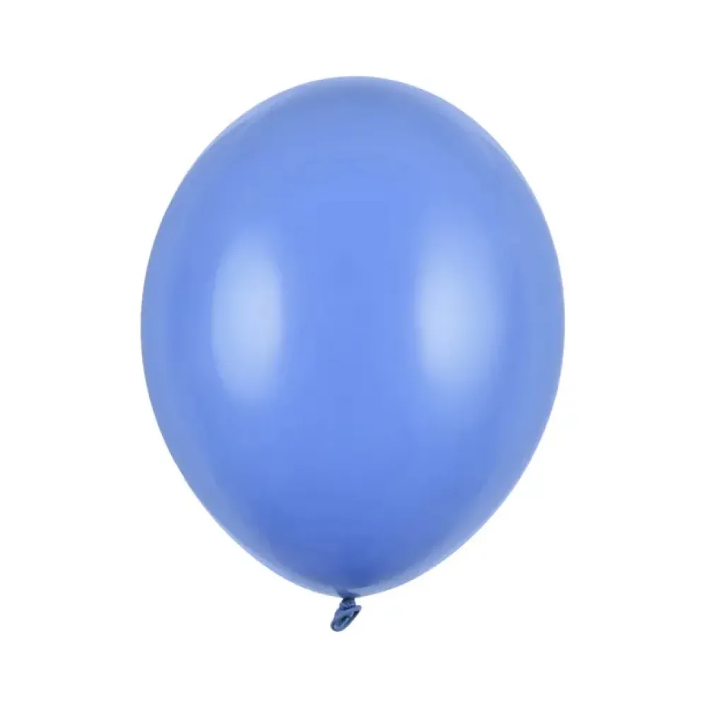 0 Zahlen - Blauer Folienballon - 86 cm