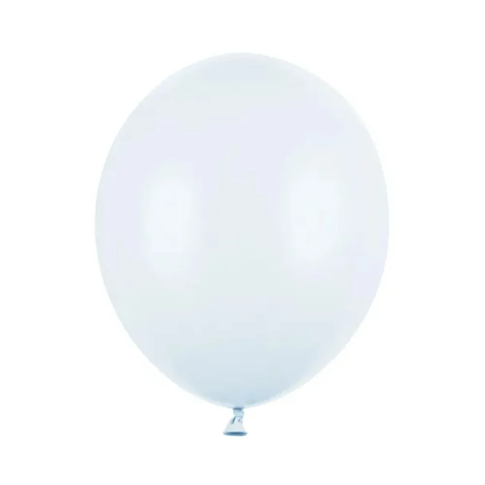 0 Zahlen - Blauer Folienballon - 86 cm