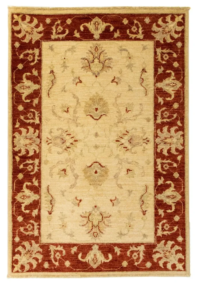 Ziegler Teppich 120 x 80 cm - beige