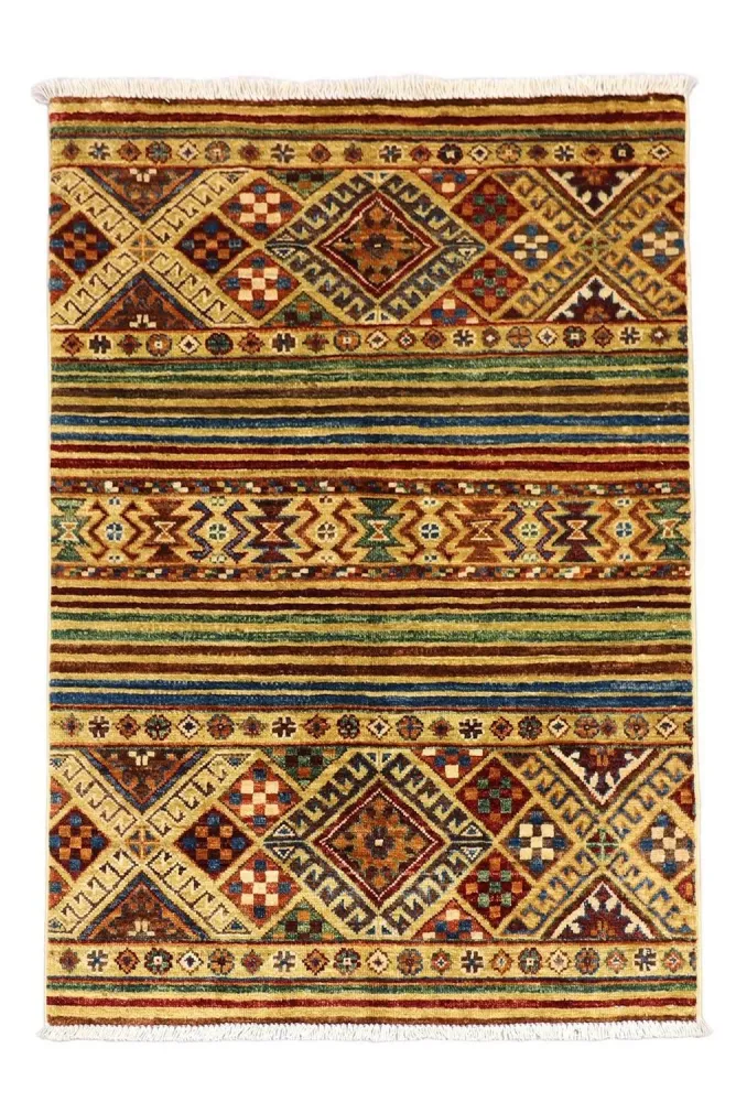 Ziegler Teppich 120 x 83 cm - dunkelrot