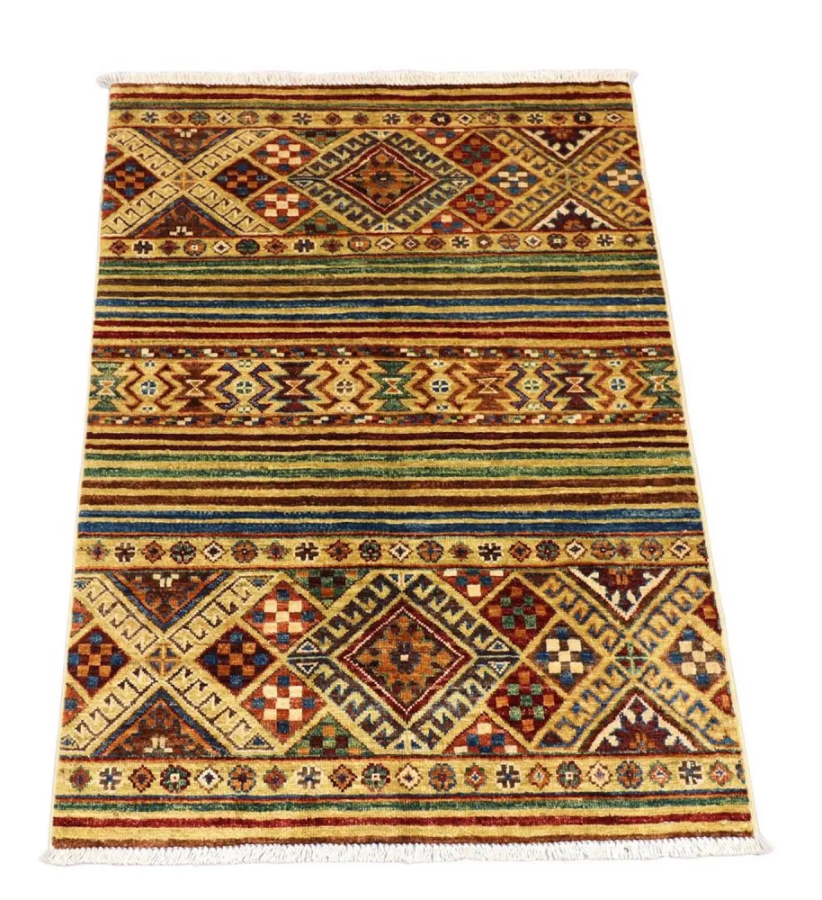 Ziegler Teppich 120 x 83 cm - dunkelrot
