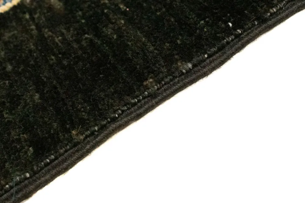Ziegler Teppich 124 x 77 cm - schwarz