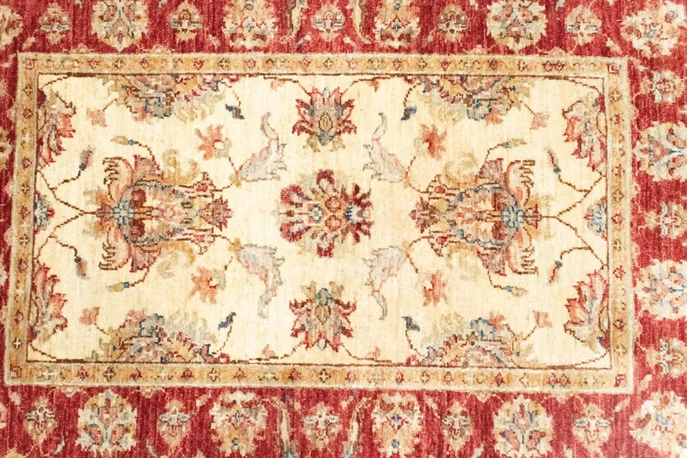 Ziegler Teppich 125 x 80 cm - beige