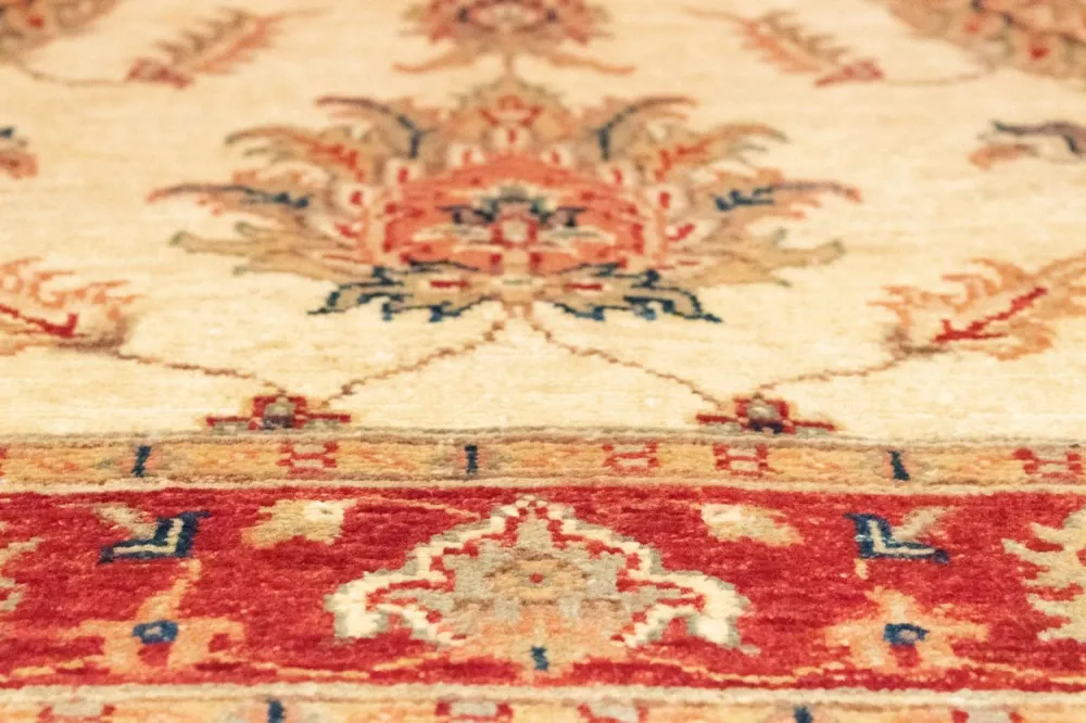 Ziegler Teppich 125 x 83 cm - beige
