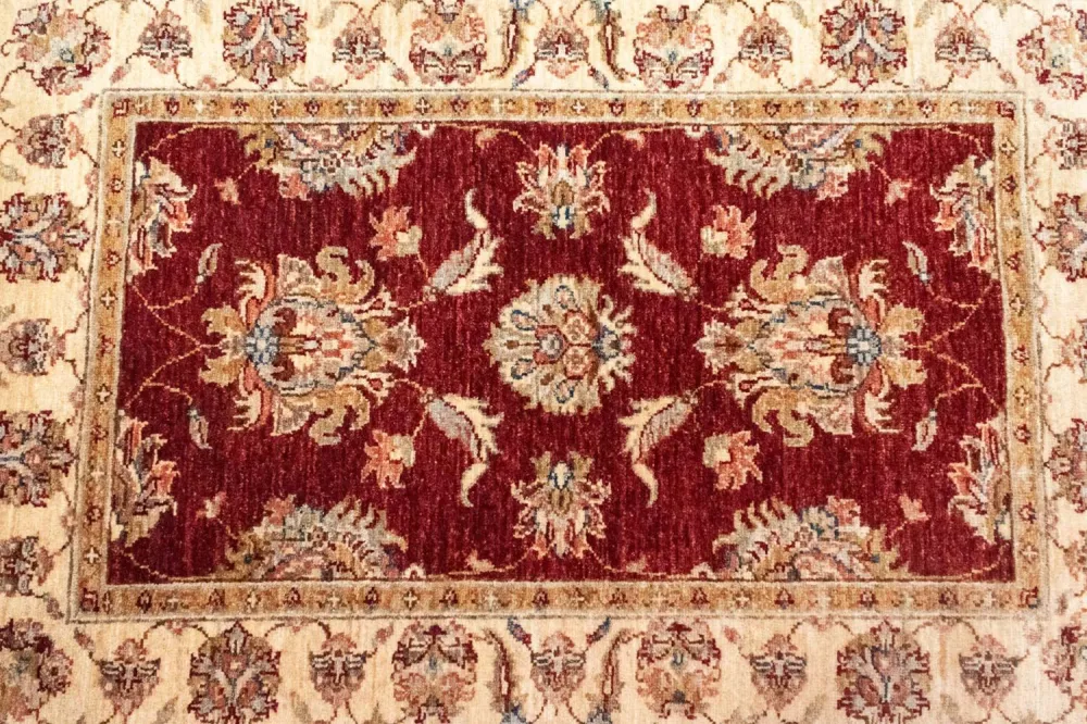 Ziegler Teppich 127 x 84 cm - rot