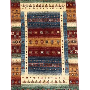 Ziegler Teppich 154 x 102 cm - mehrfarbig