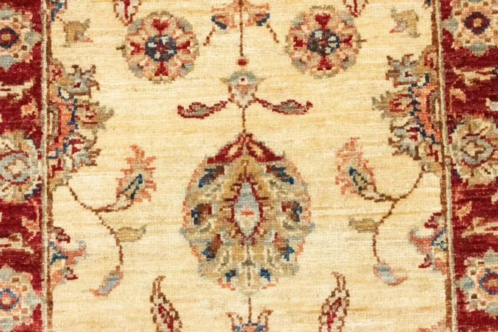 Ziegler Teppich 177 x 61 cm - beige