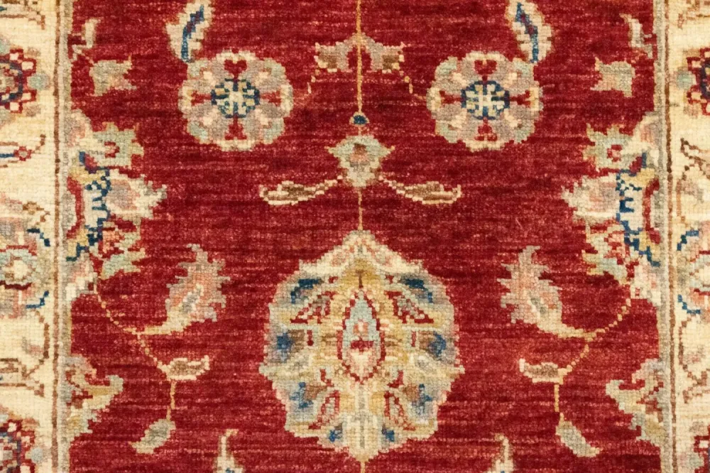 Ziegler Teppich 181 x 63 cm - rot