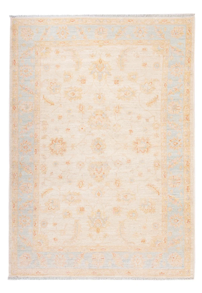 Ziegler Teppich - 182 x 125 cm - naturweiß