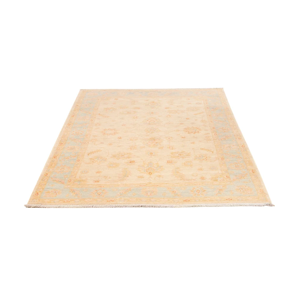 Ziegler Teppich - 182 x 125 cm - naturweiß