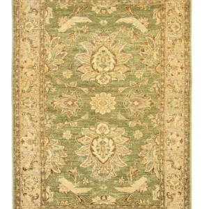 Ziegler Teppich 187 x 121 cm - grün