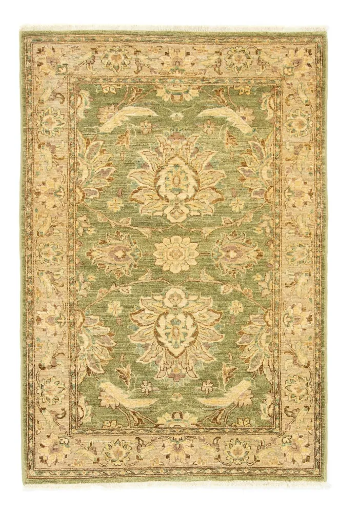 Ziegler Teppich 187 x 121 cm - grün