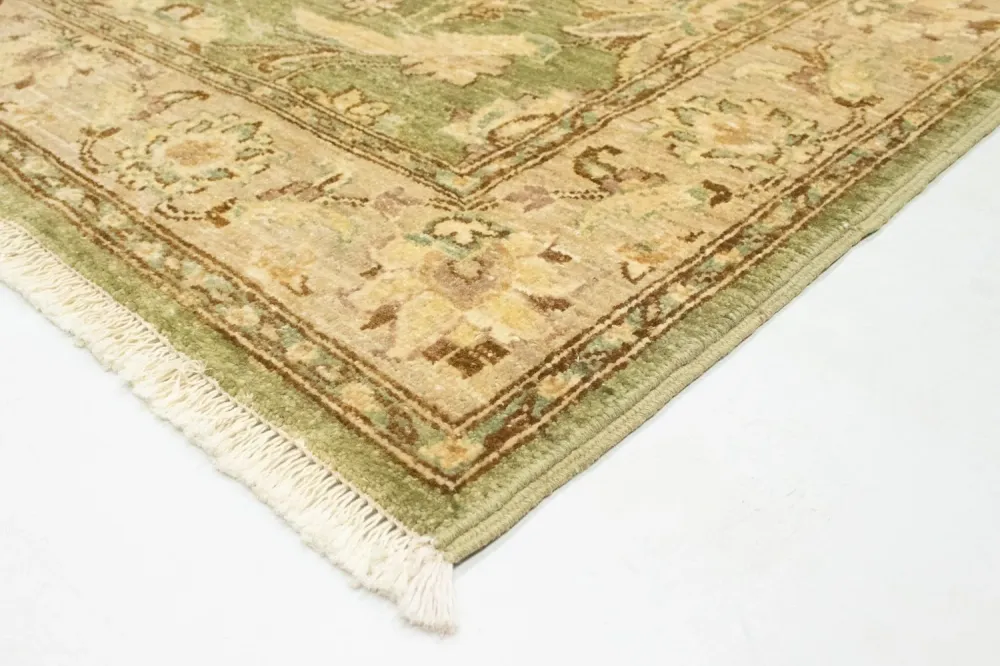 Ziegler Teppich 187 x 121 cm - grün