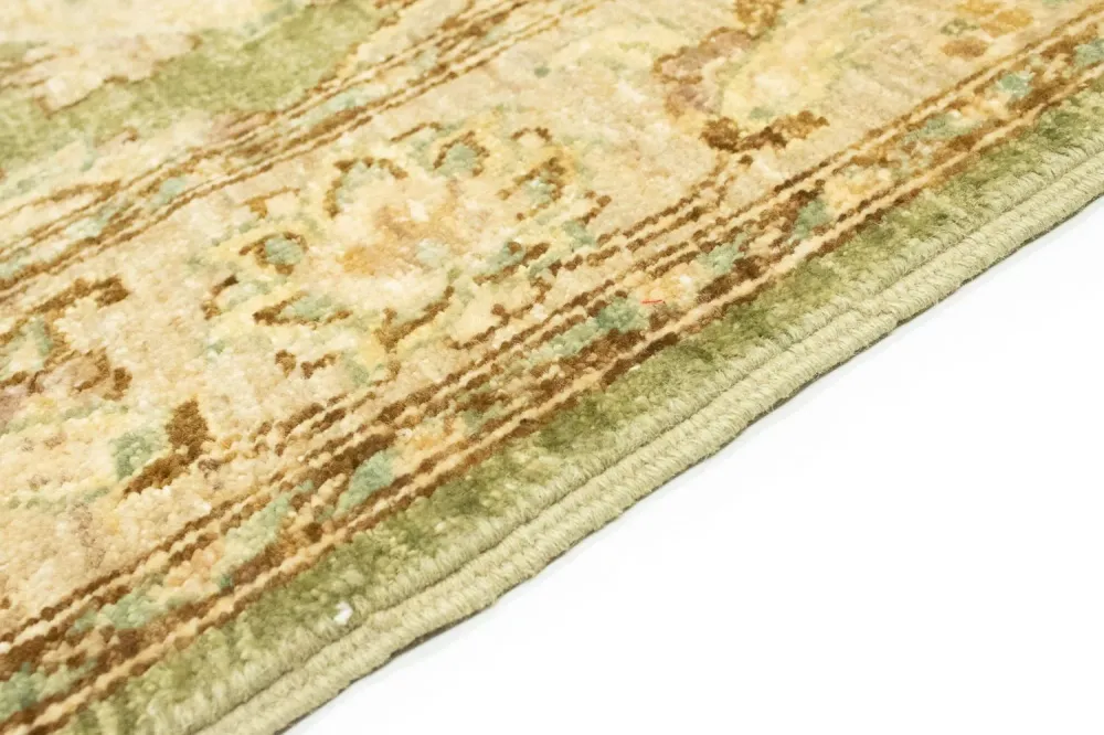 Ziegler Teppich 187 x 121 cm - grün
