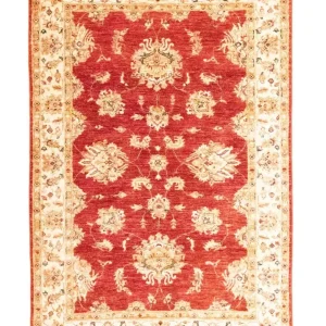 Ziegler Teppich 188 x 121 cm - rot