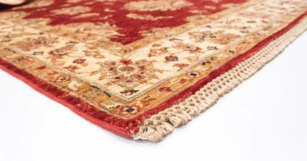 Ziegler Teppich 188 x 121 cm - rot