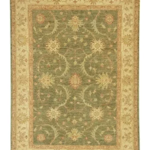 Ziegler Teppich 205 x 151 cm - grün