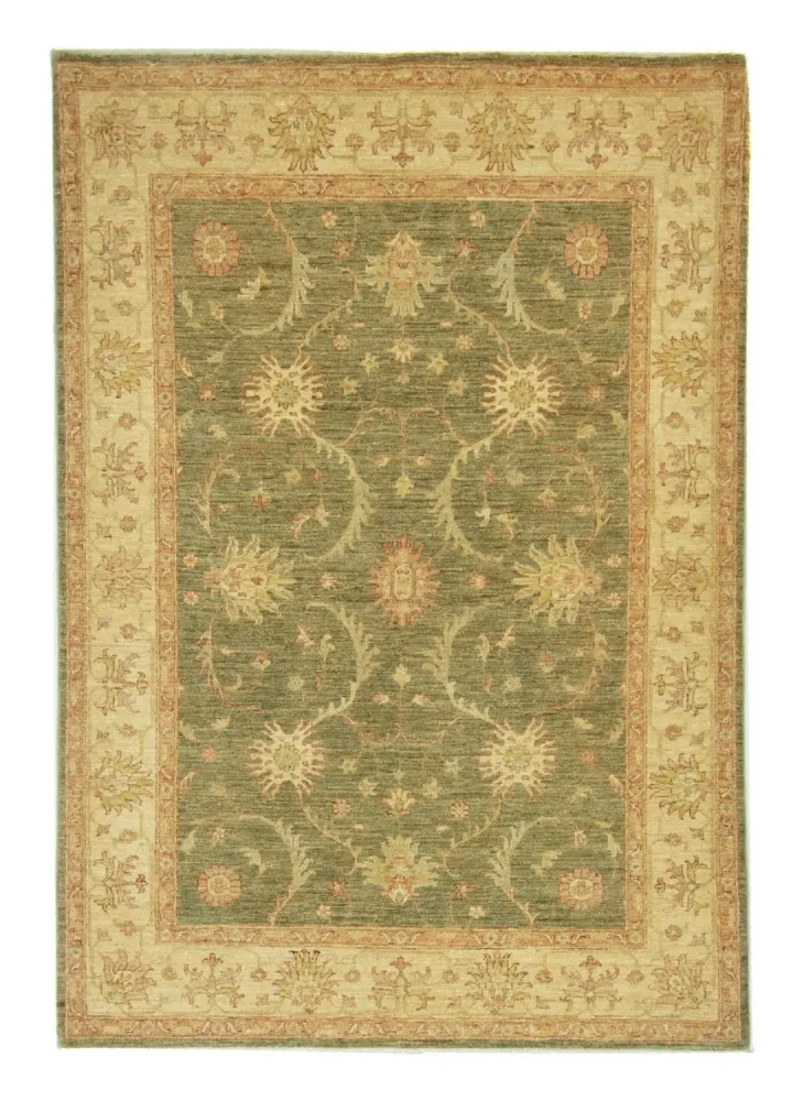 Ziegler Teppich 205 x 151 cm - grün