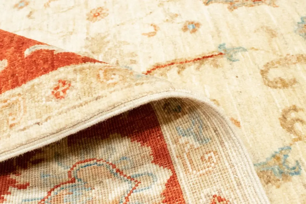 Ziegler Teppich 210 x 150 cm - beige