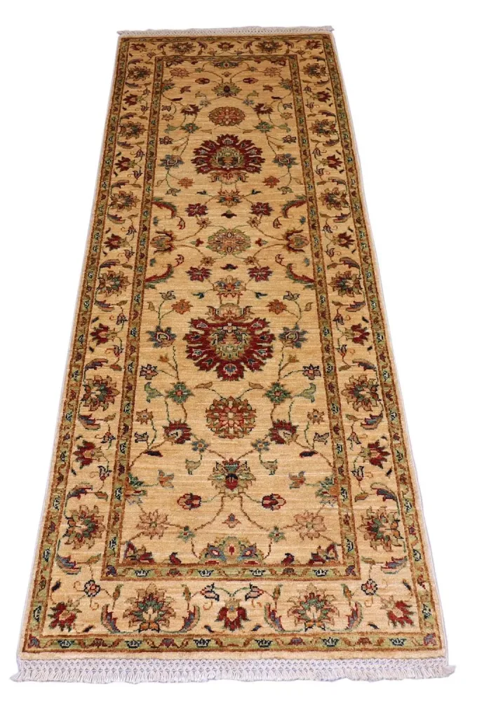 Ziegler Teppich 220 x 76 cm - beige