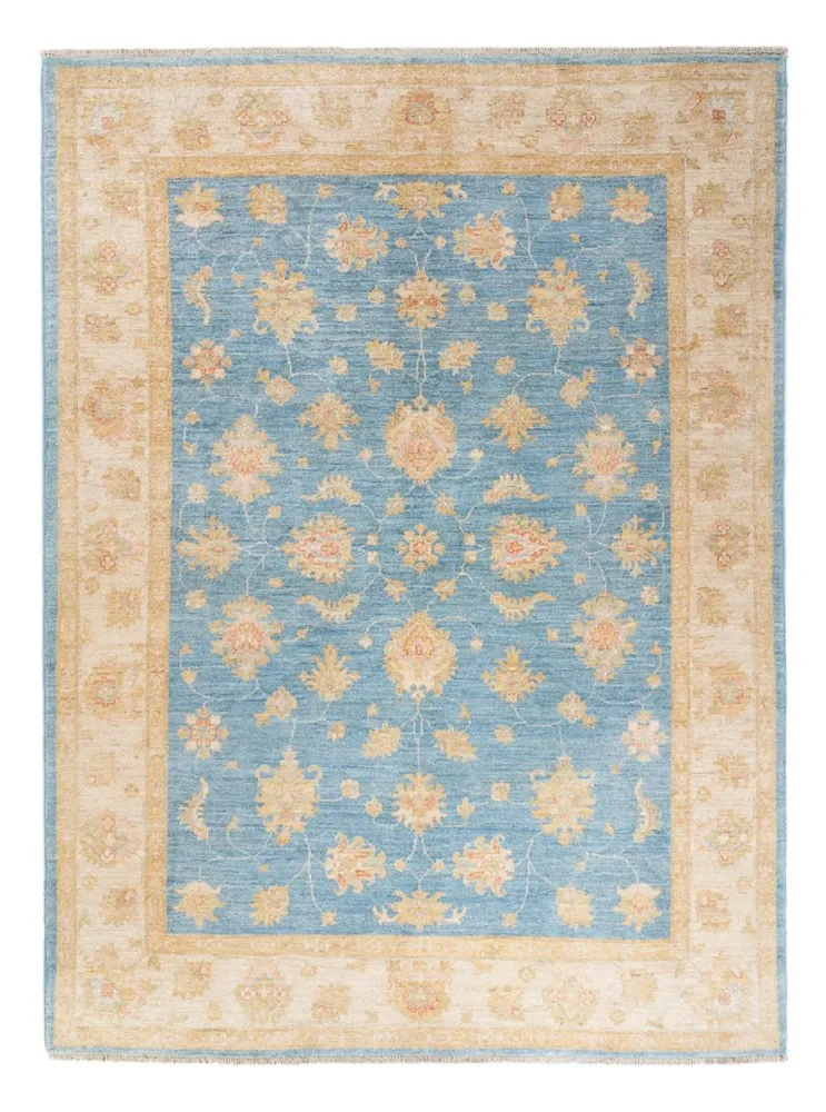 Ziegler Teppich - 240 x 172 cm - blau