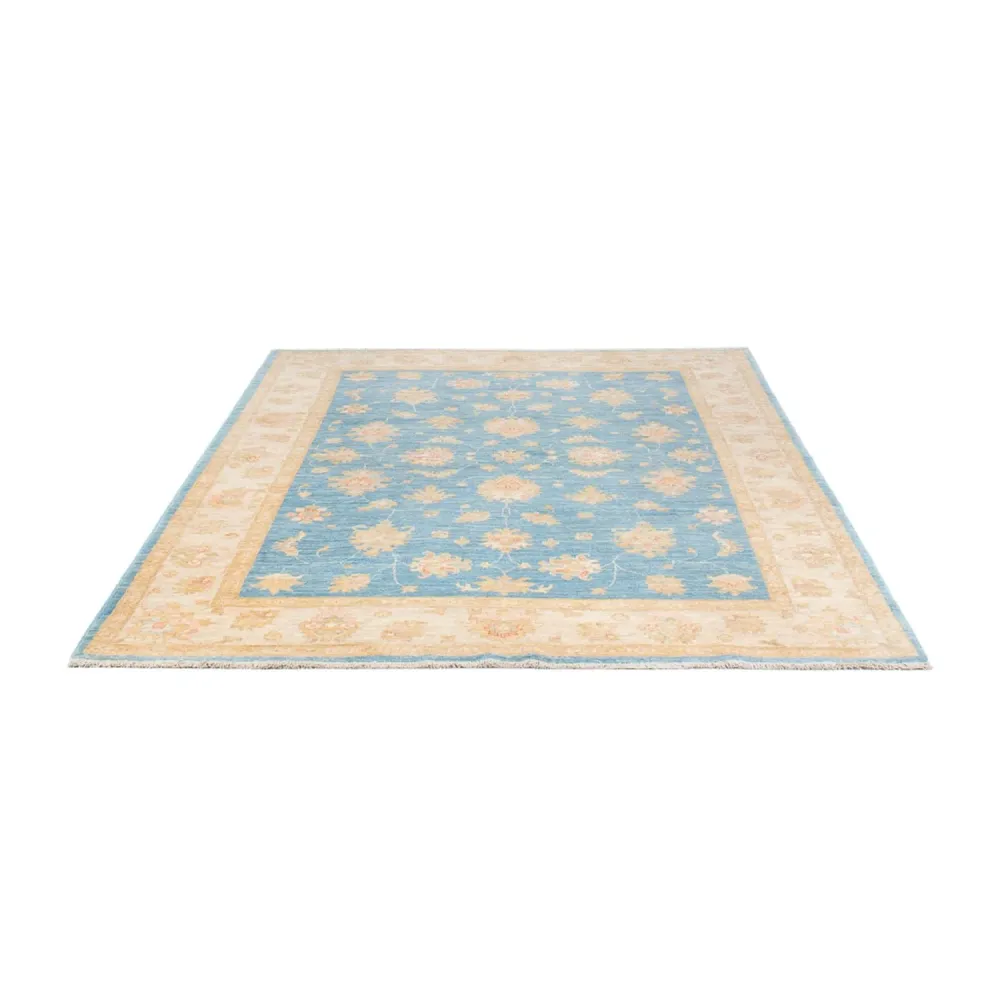 Ziegler Teppich - 240 x 172 cm - blau