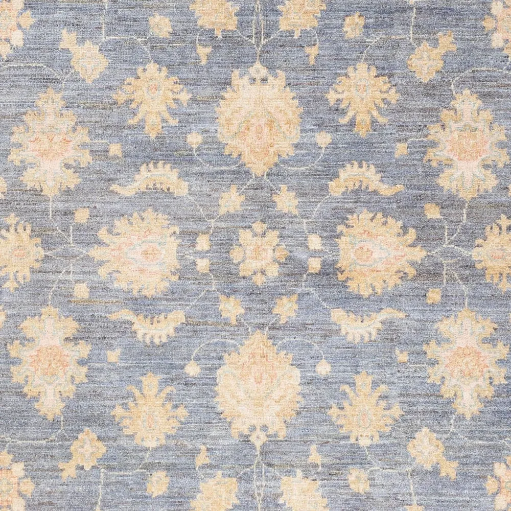 Ziegler Teppich - 248 x 170 cm - seeblau