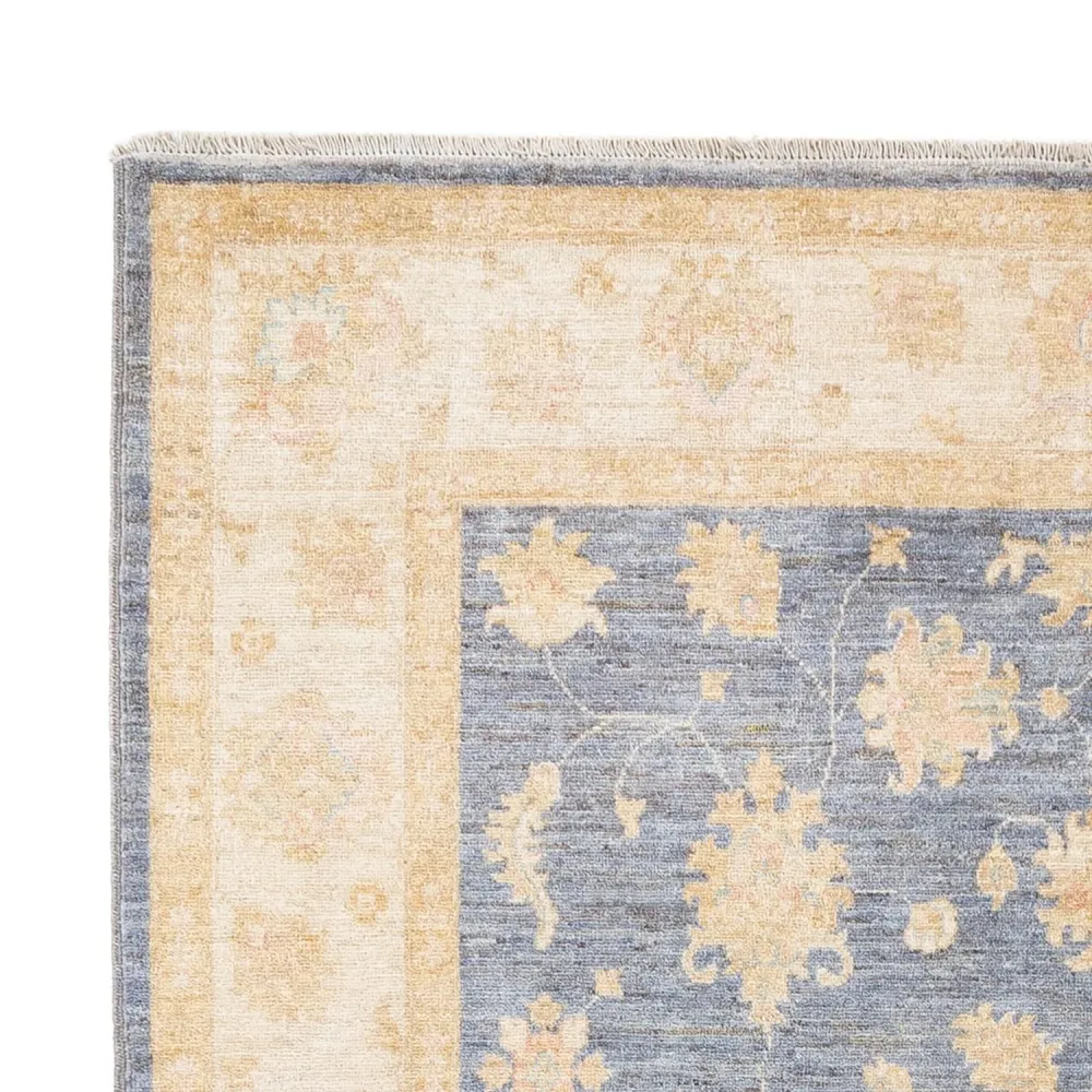 Ziegler Teppich - 248 x 170 cm - seeblau