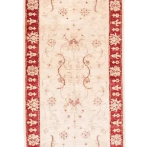 Ziegler Teppich 251 x 83 cm - beige