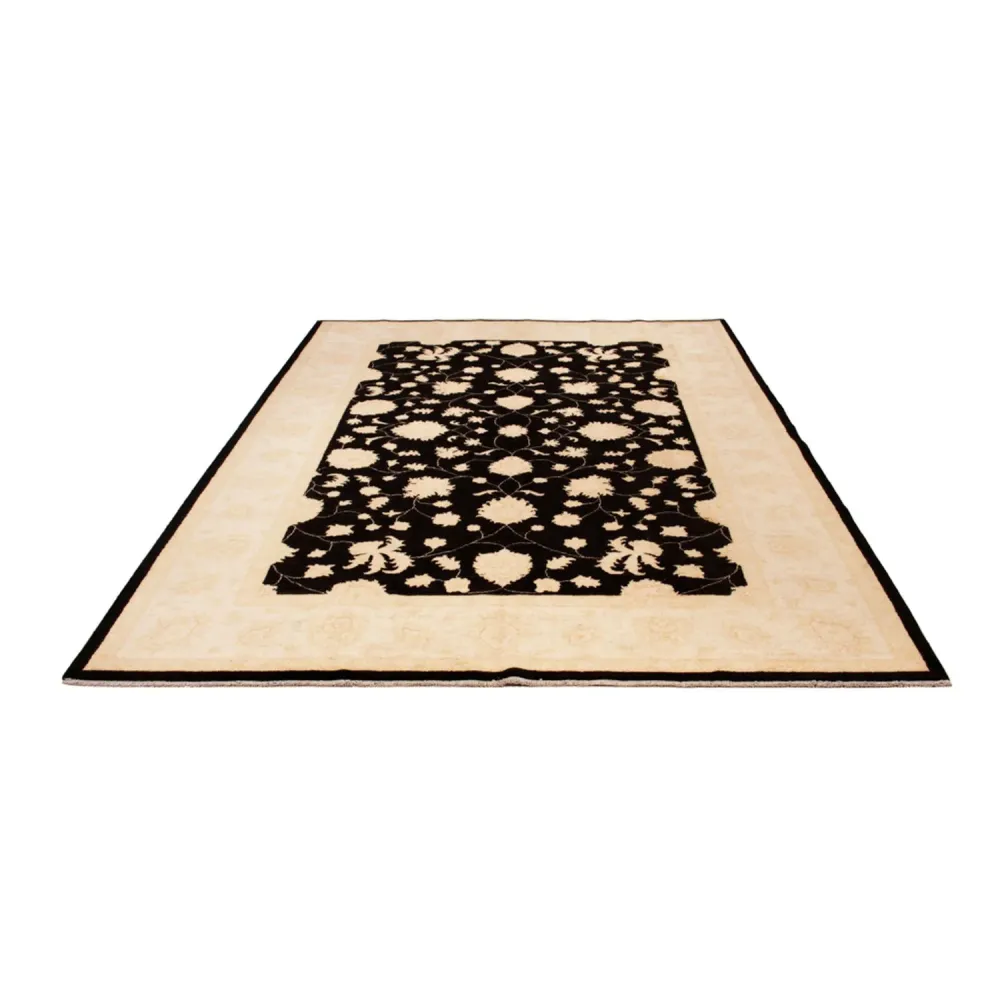 Ziegler Teppich - 291 x 204 cm - schwarz