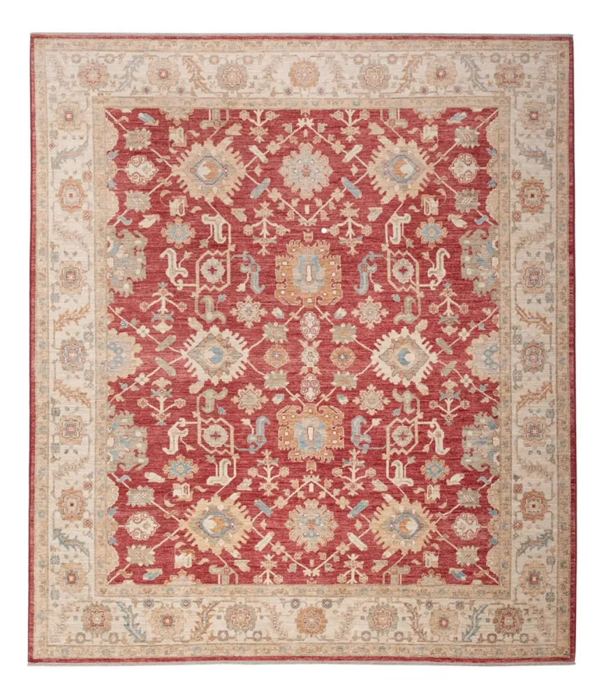 Ziegler Teppich - 296 x 253 cm - rot