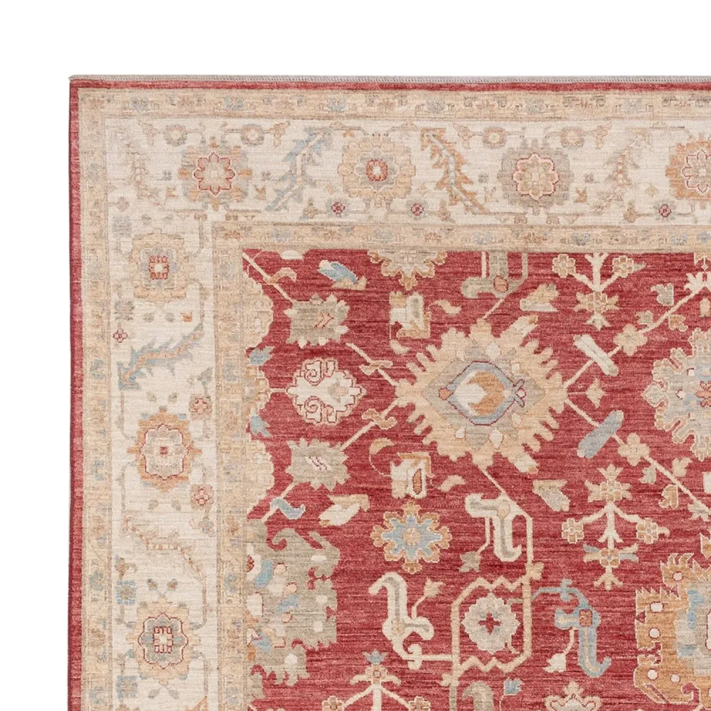 Ziegler Teppich - 296 x 253 cm - rot