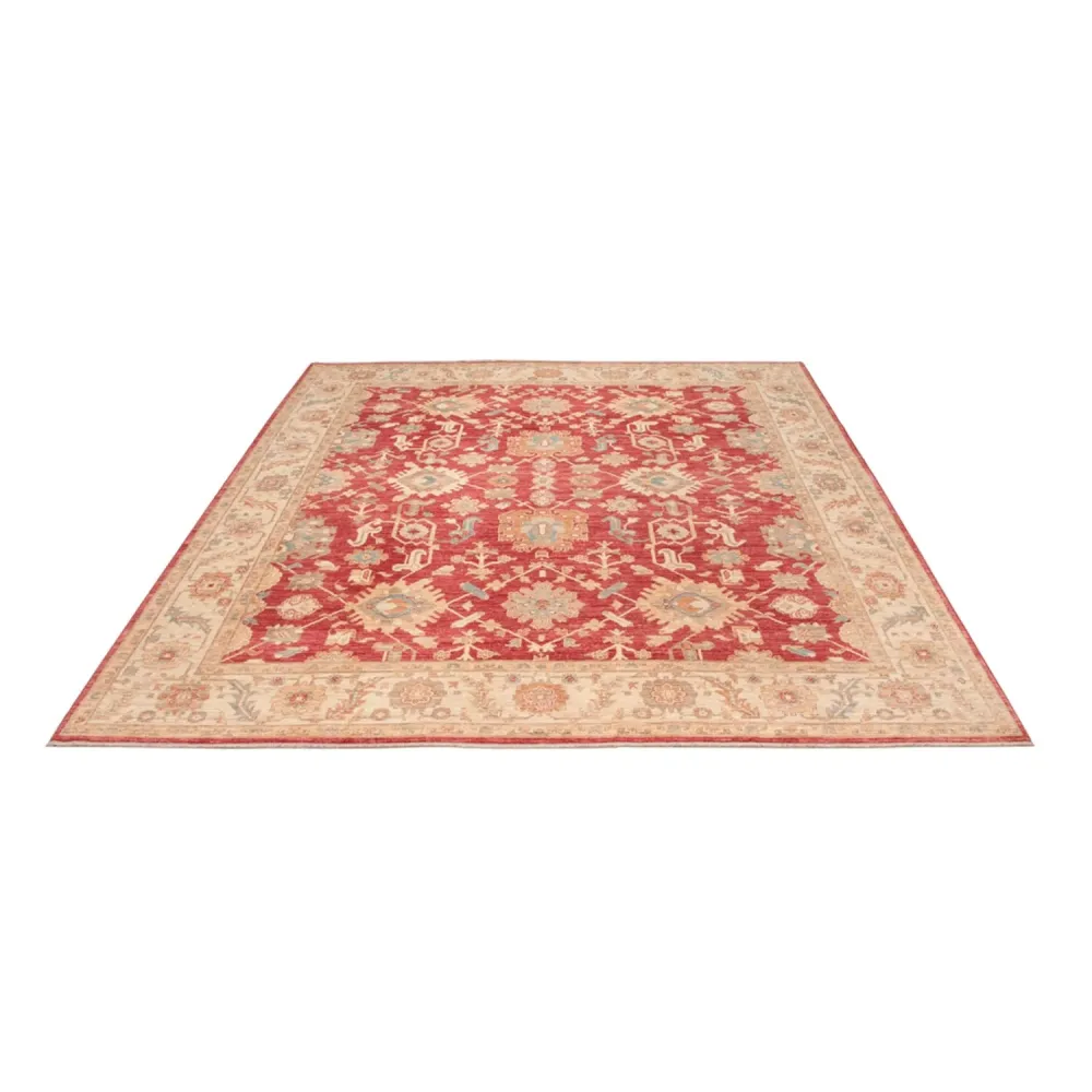 Ziegler Teppich - 296 x 253 cm - rot