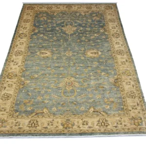 Ziegler Teppich 297 x 197 cm - blau