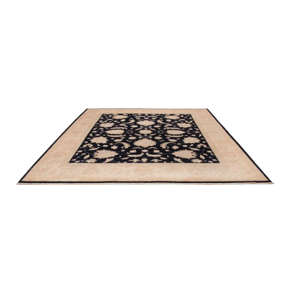 Ziegler Teppich - 310 x 253 cm - schwarz