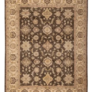Ziegler Teppich - 319 x 252 cm - braun