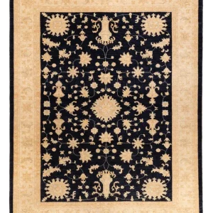 Ziegler Teppich - 332 x 248 cm - dunkelblau