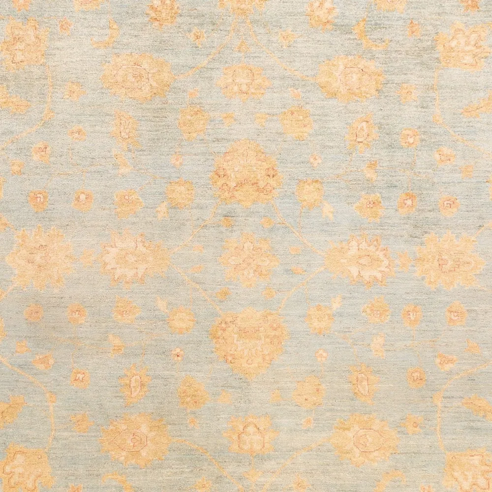 Ziegler Teppich - 342 x 257 cm - hellblau
