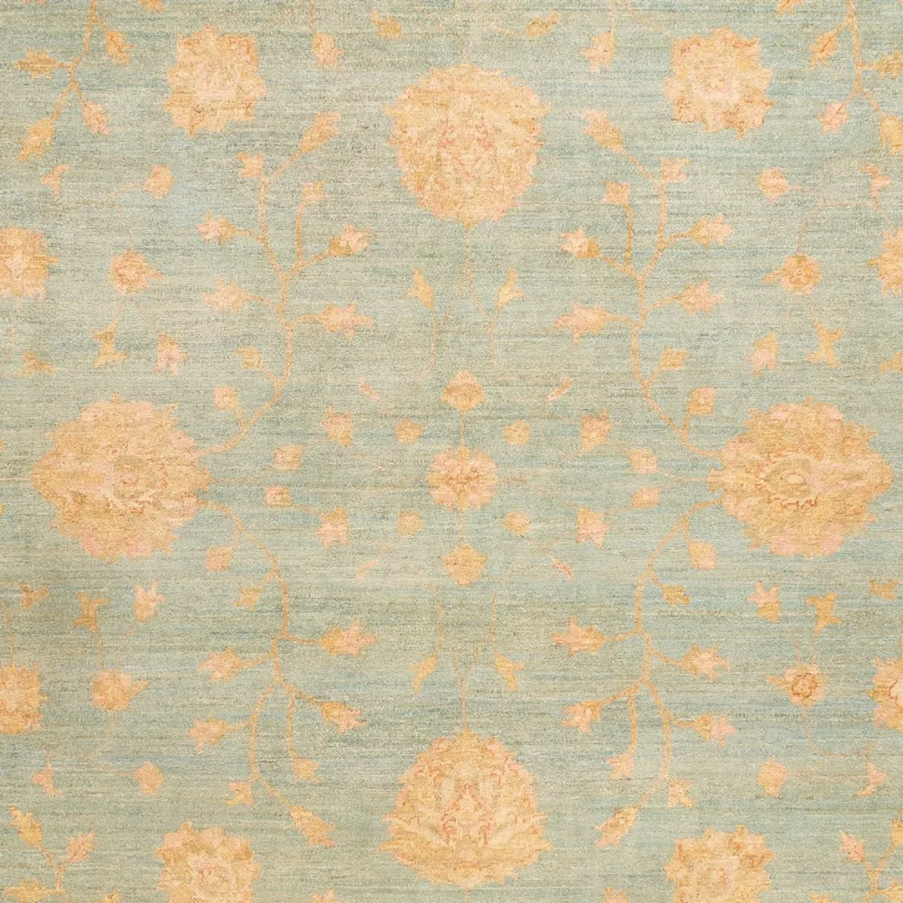 Ziegler Teppich - 344 x 251 cm - hellgrün
