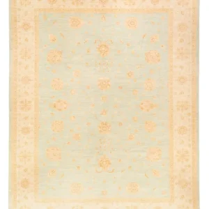 Ziegler Teppich - 367 x 276 cm - hellblau