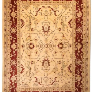 Ziegler Teppich 391 x 281 cm - beige