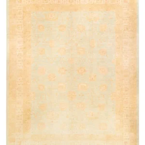 Ziegler Teppich - 394 x 309 cm - hellblau