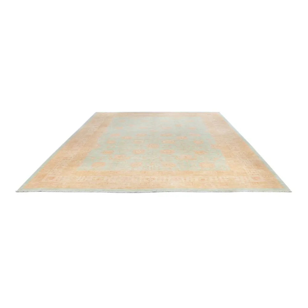 Ziegler Teppich - 394 x 309 cm - hellblau