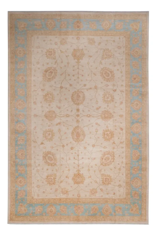 Ziegler Teppich - 440 x 304 cm - beige