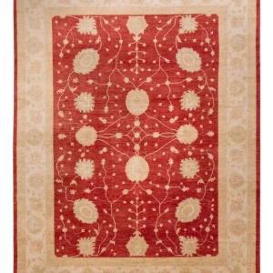 Ziegler Teppich - 465 x 353 cm - rot