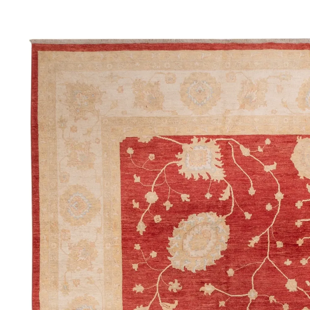 Ziegler Teppich - 465 x 353 cm - rot