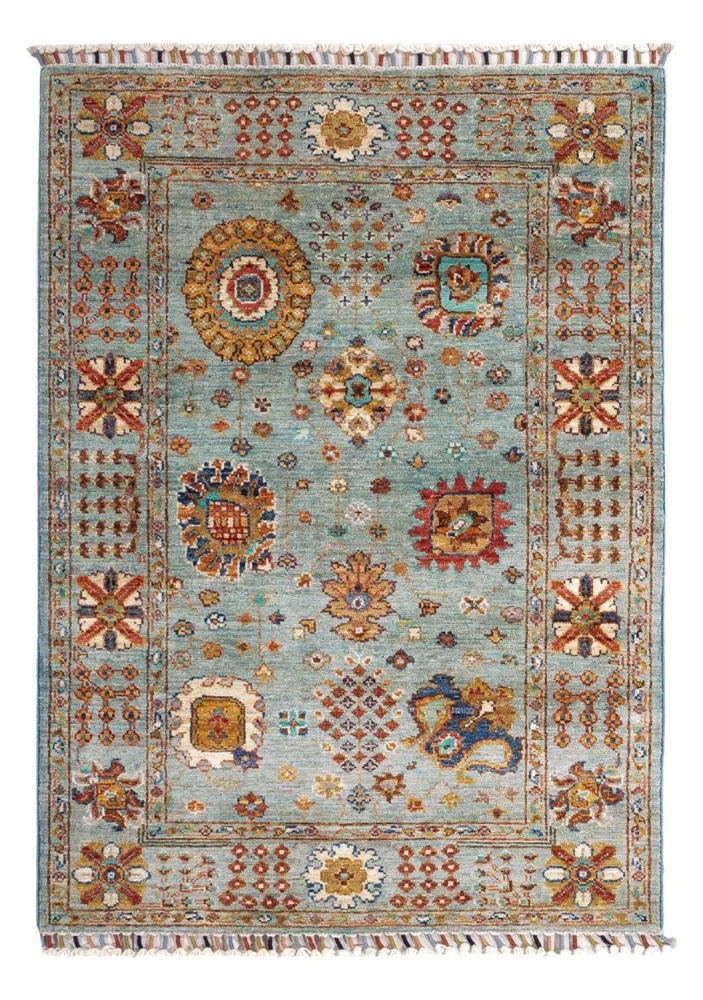 Ziegler Teppich - Ariana - 120 x 86 cm - hellblau