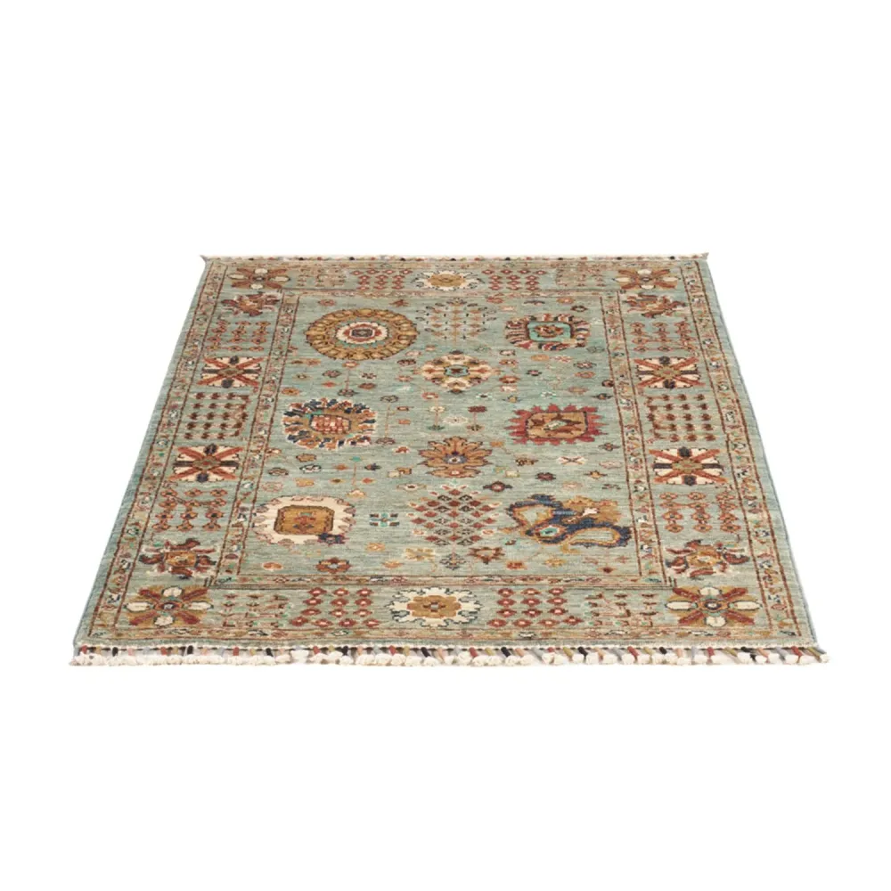 Ziegler Teppich - Ariana - 120 x 86 cm - hellblau